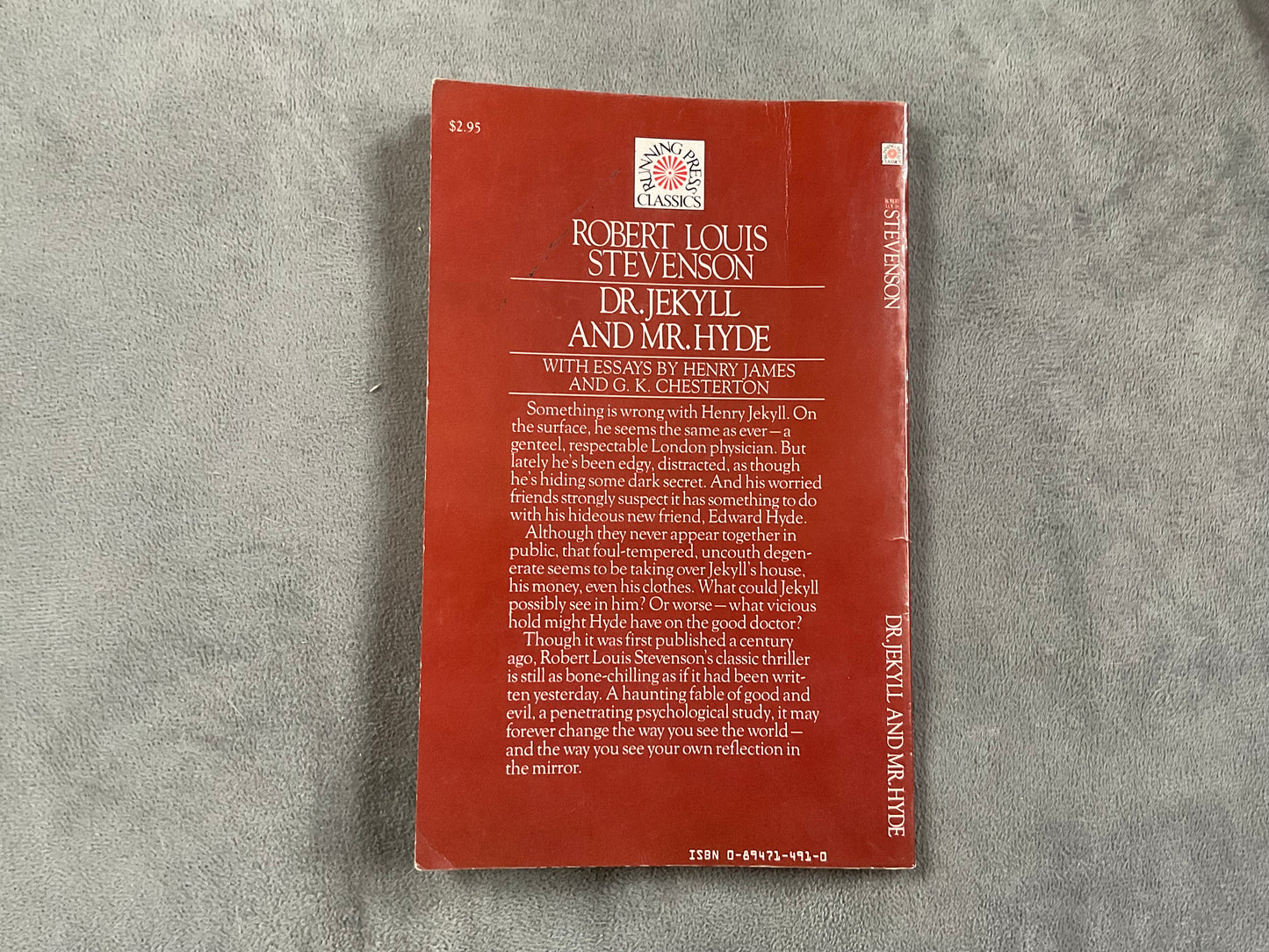 Dr. Jekyll and Mr. Hyde by Robert Louis Stevenson
