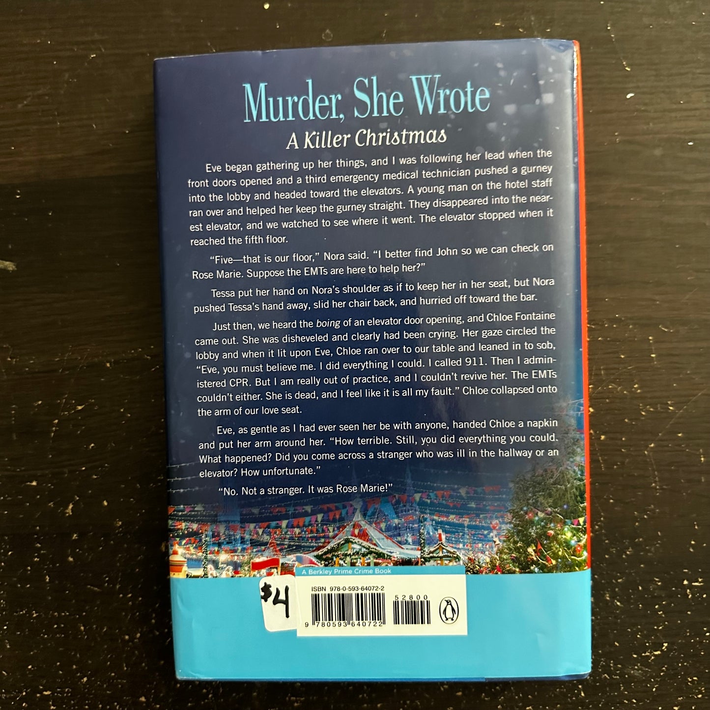 A Killer Christmas by Jessica Fletcher and Terrie Farley Moran (Murder, She Wrote)