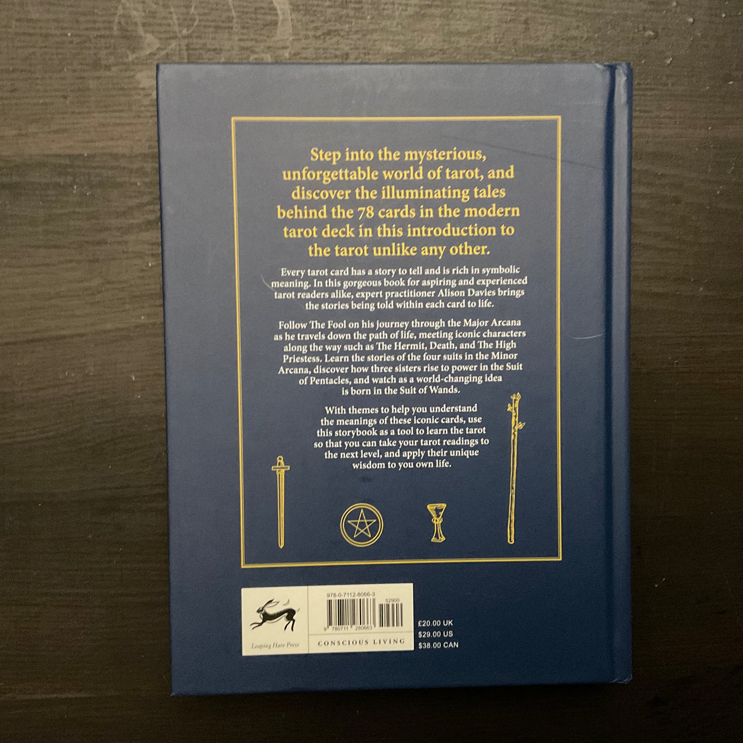 The Tales behind the Tarot by Alison Davies