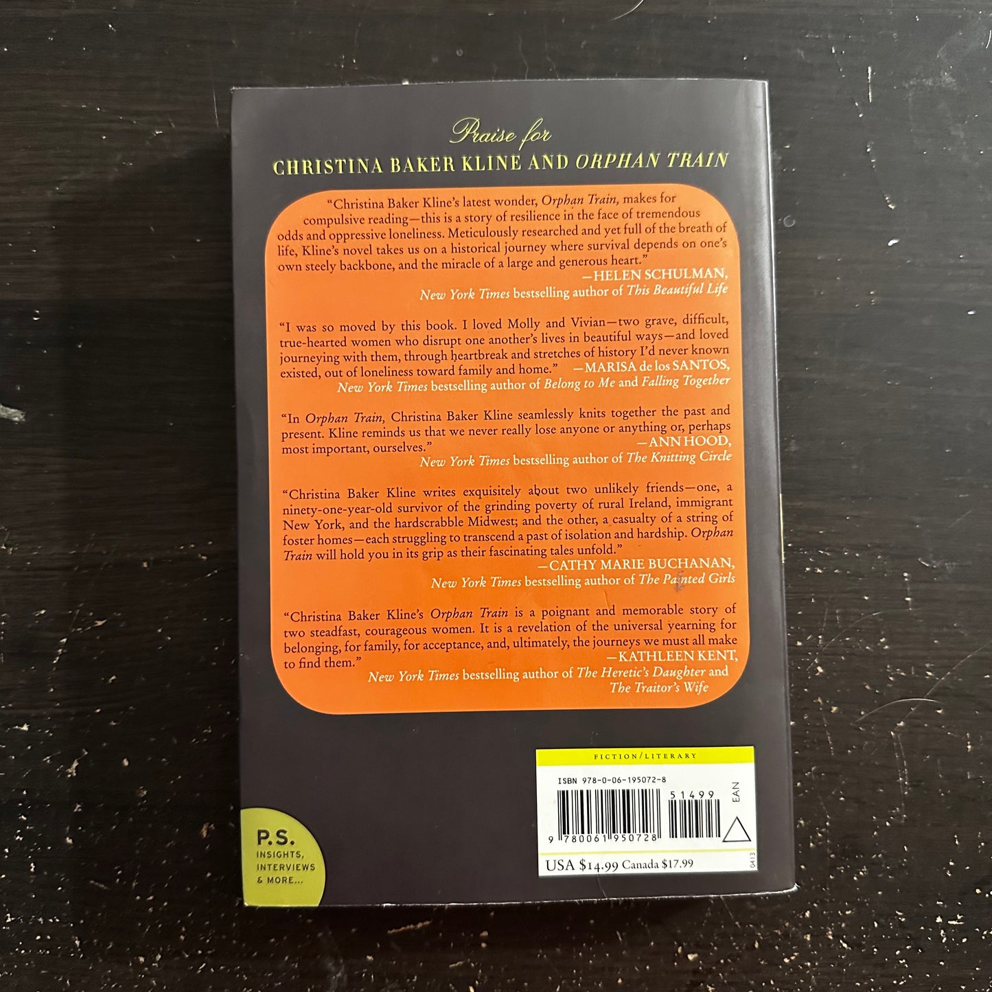 Orphan Train by Christina Baker Kline