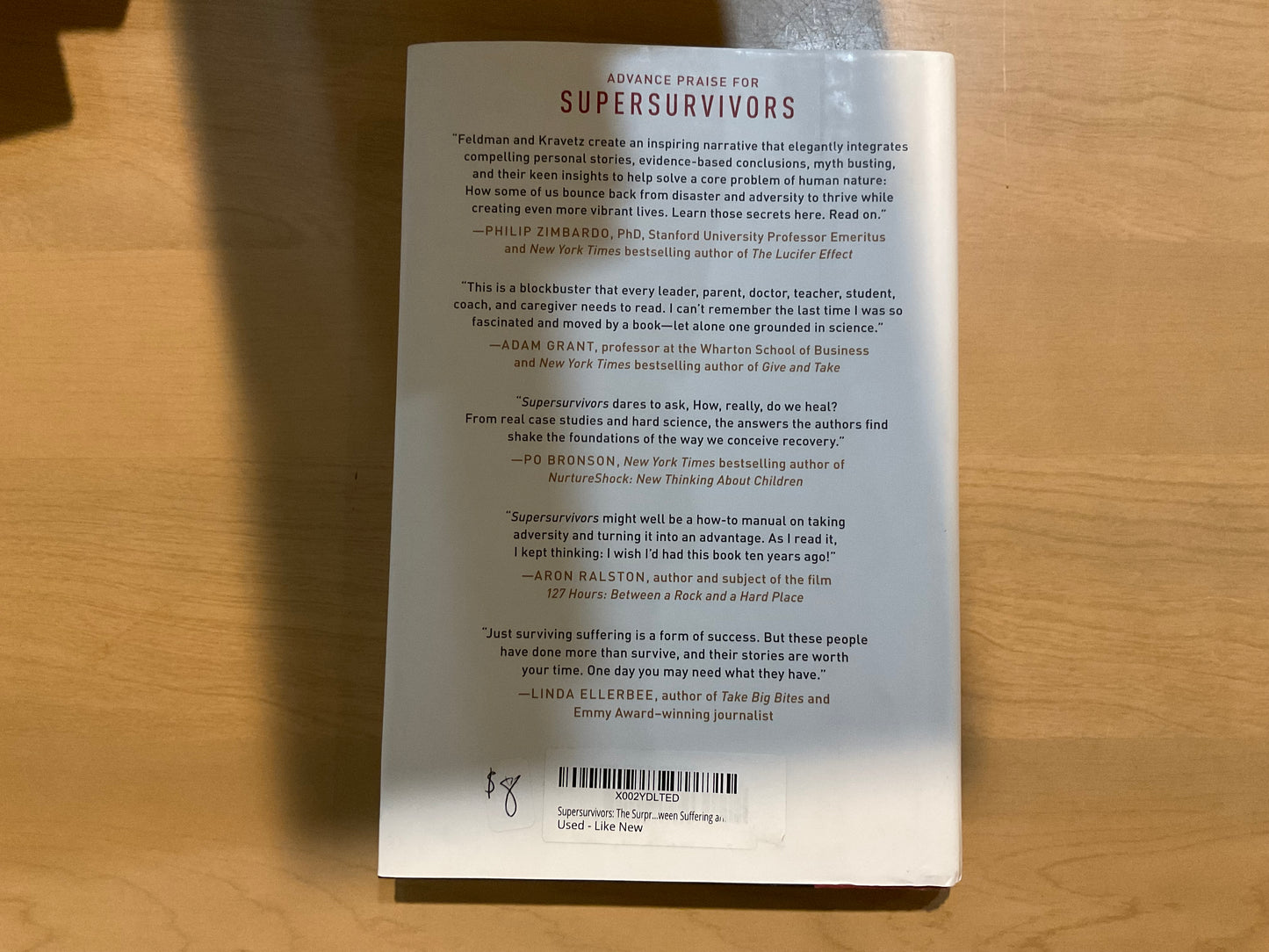 Supersurvivors by David B. Feldman, PhD & Lee Daniel Kravetz