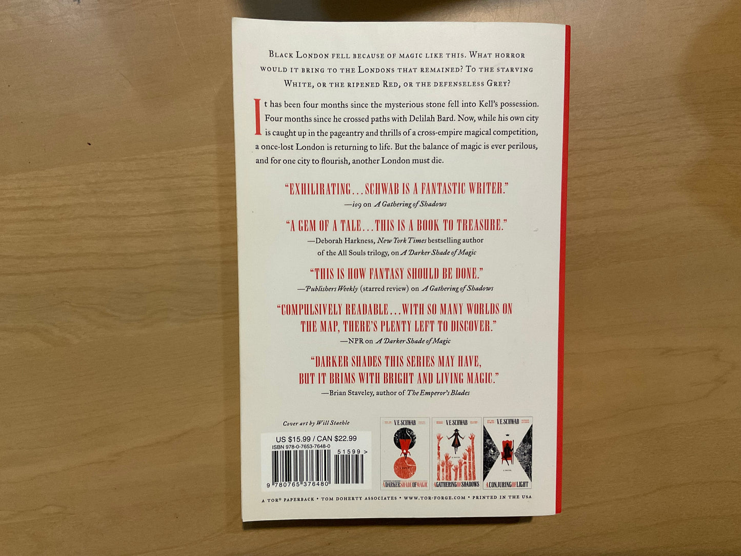 A Gathering of Shadows by V. E. Schwab