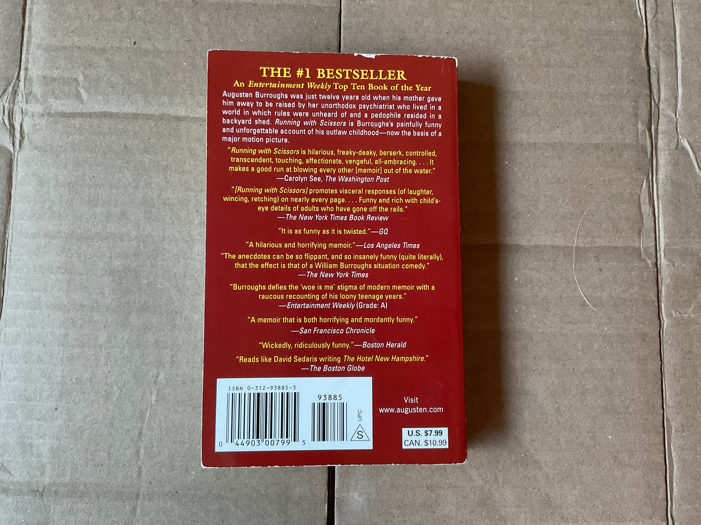 Running With Scissors by Augusten Burroughs