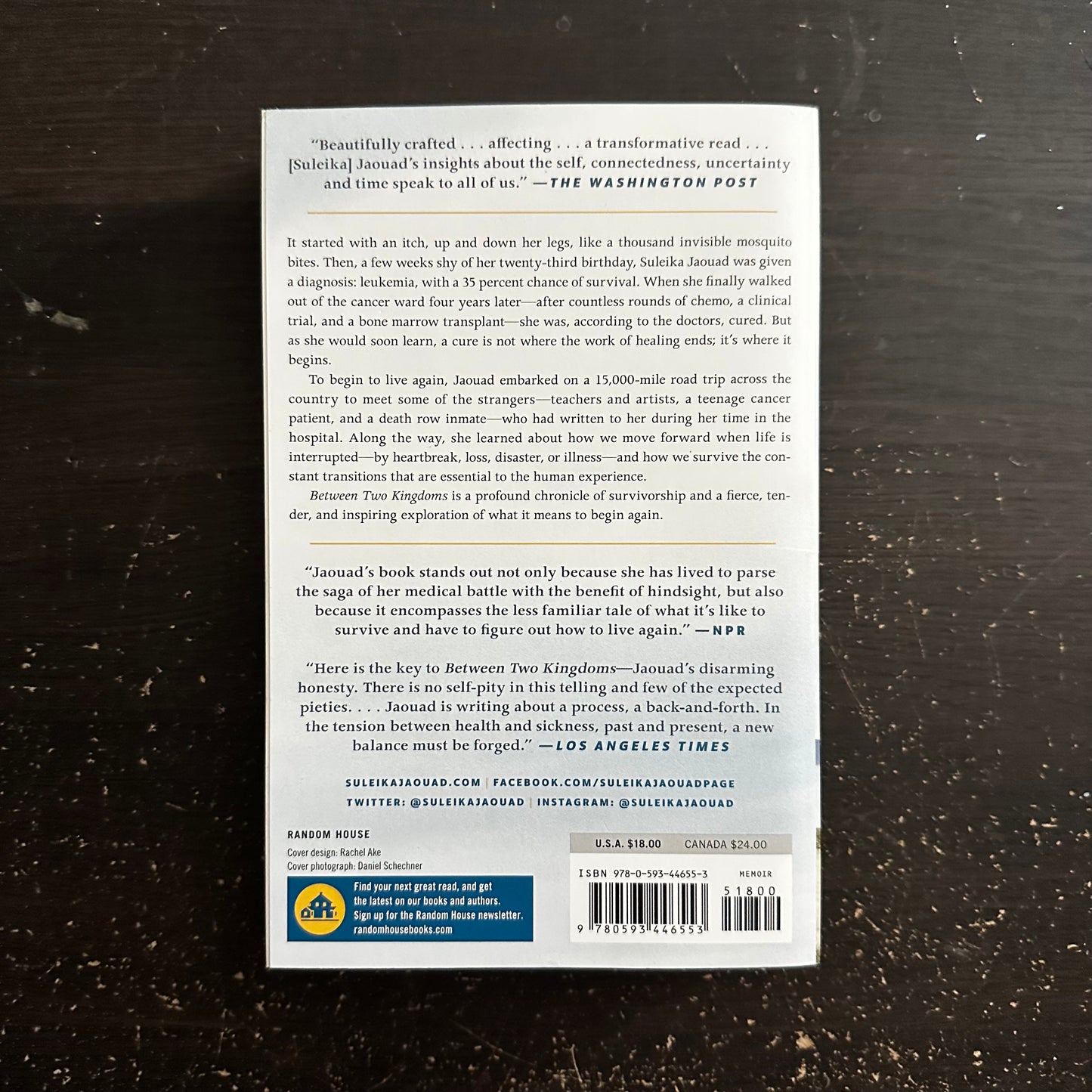 Between Two Kingdoms by Suleika Jaouad