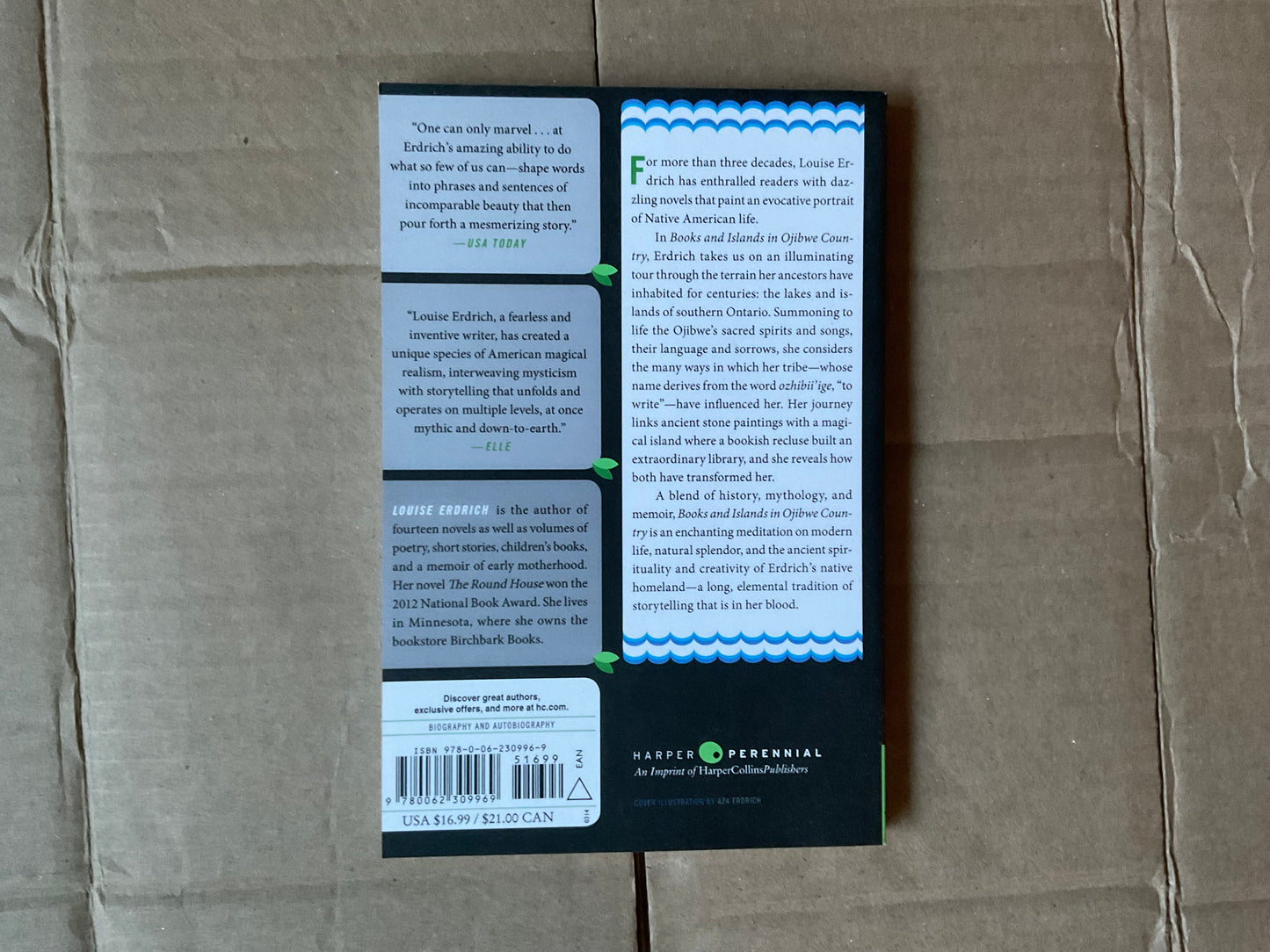 Books & Islands in Ojibwe Country by Louise Erdrich