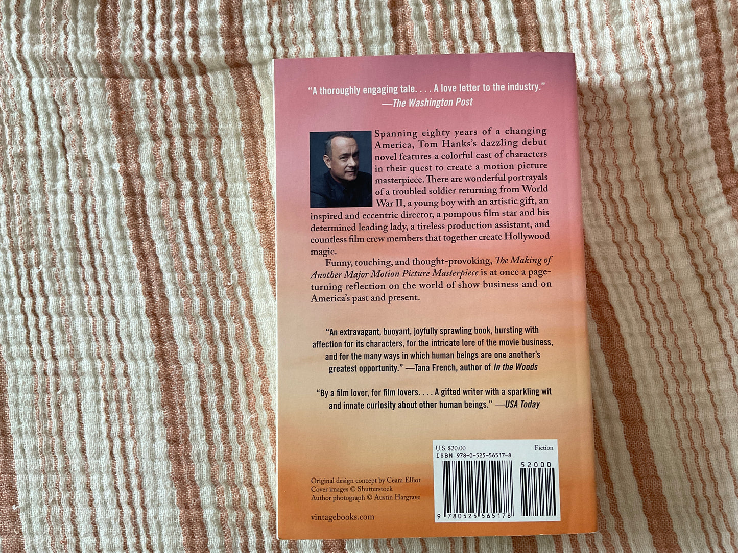 The Making of Another Major Motion Picture by Tom Hanks