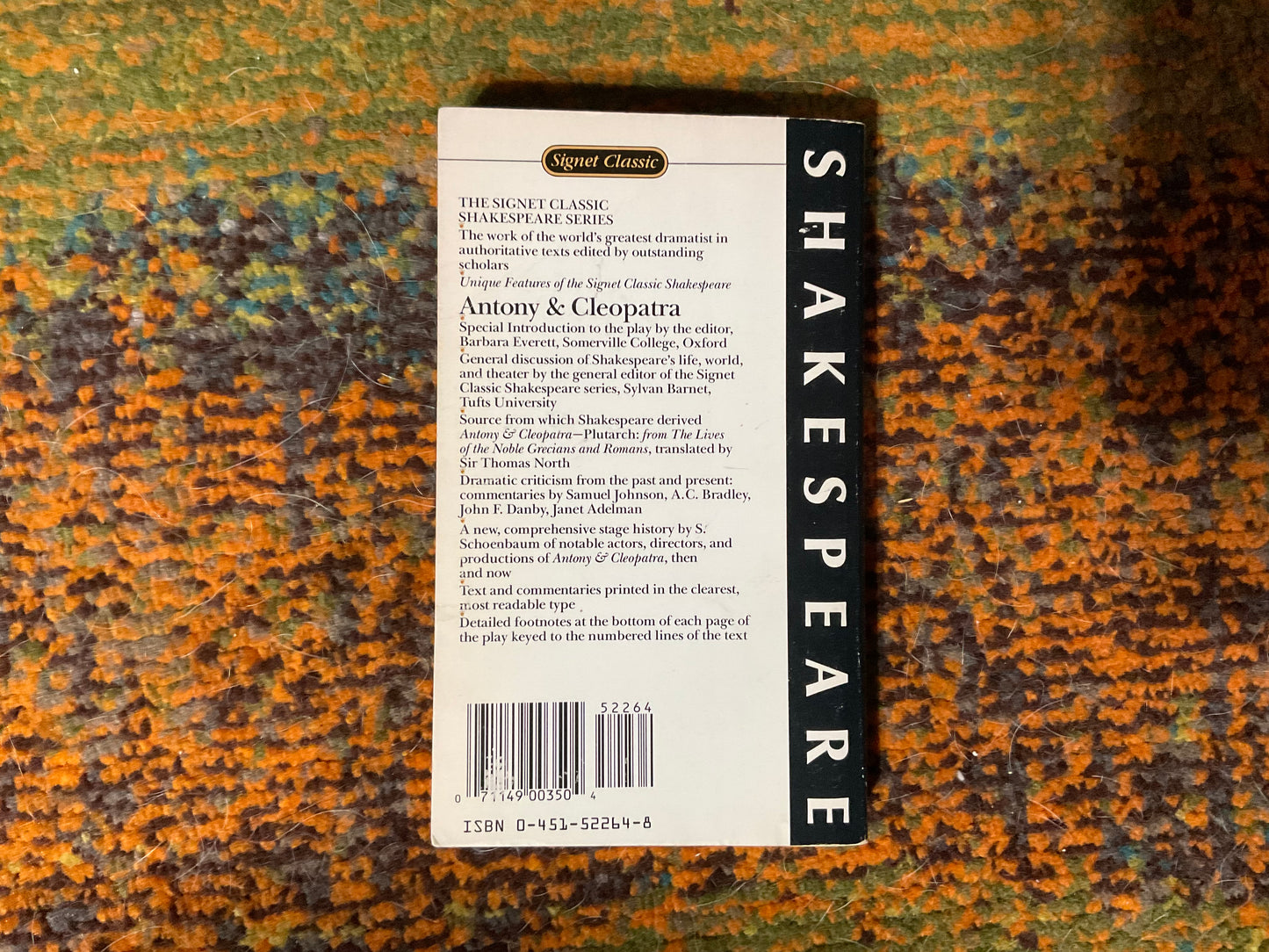 Anthony and Cleopatra by William Shakespeare