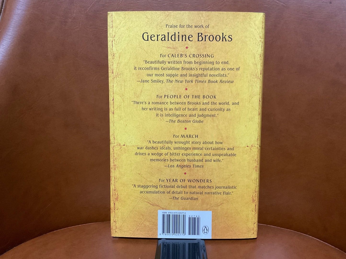 The Secret Chord by Geraldine Brooks
