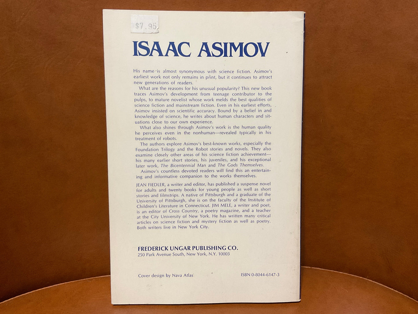 Recognitions by Isaac Asimov, Jean Fiedler & Jim Mele