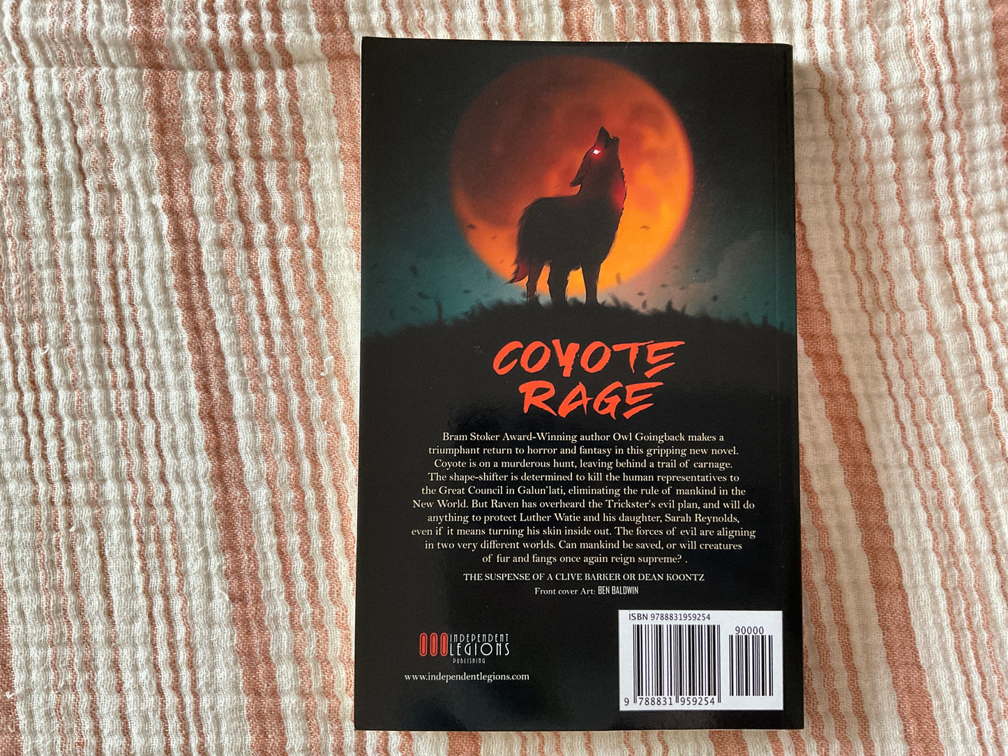 Coyote Rage by Owl Goingback