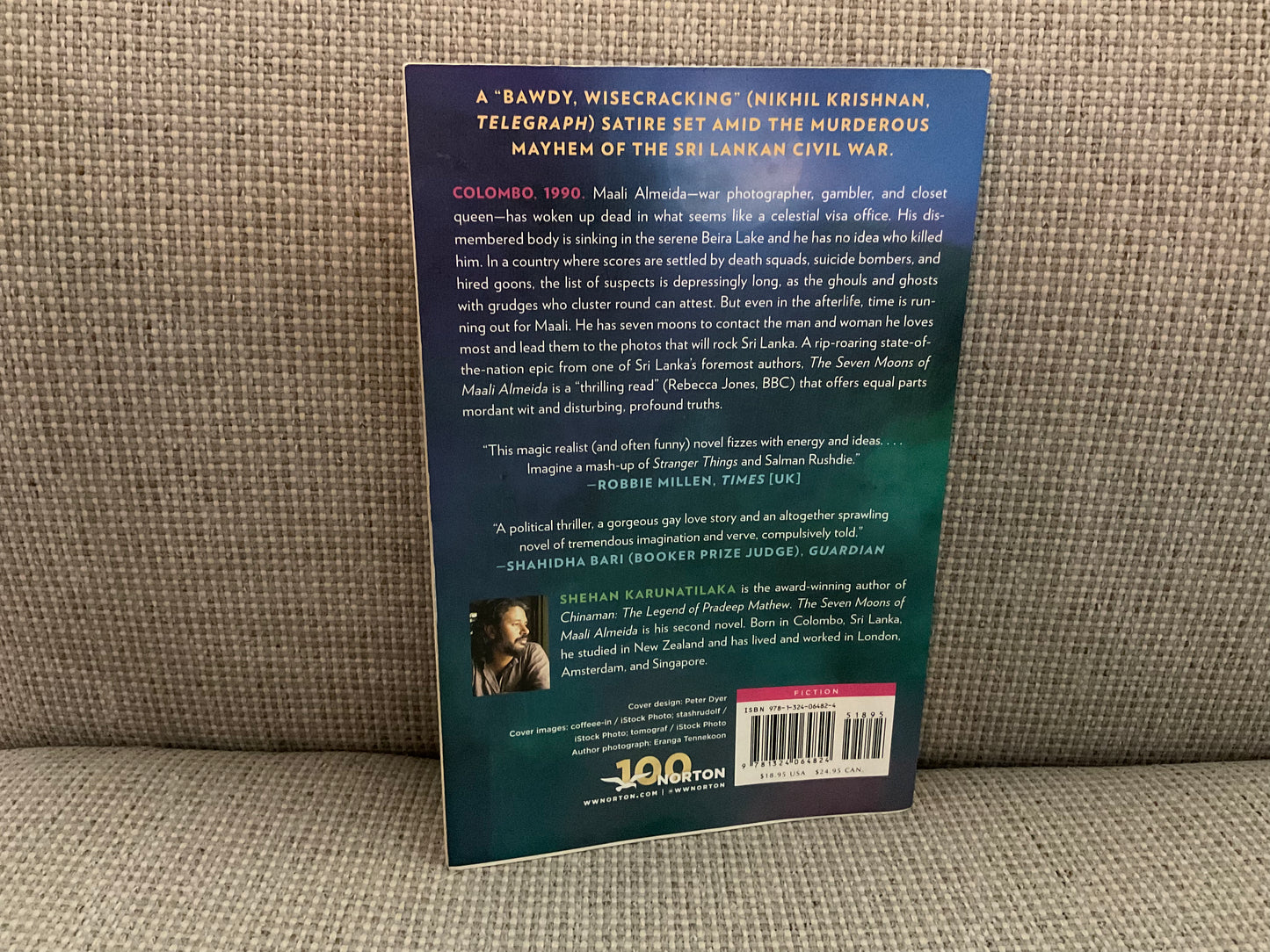 The Seven Moons of Maali Almeida by Shehan Karunatilaka