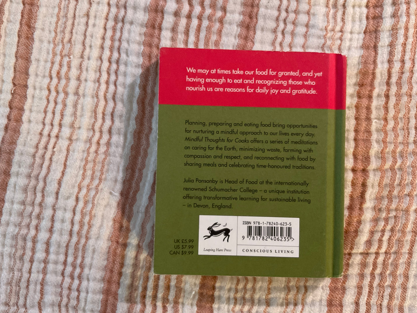 Mindful Thoughts for Cooks by Julia Ponsonby