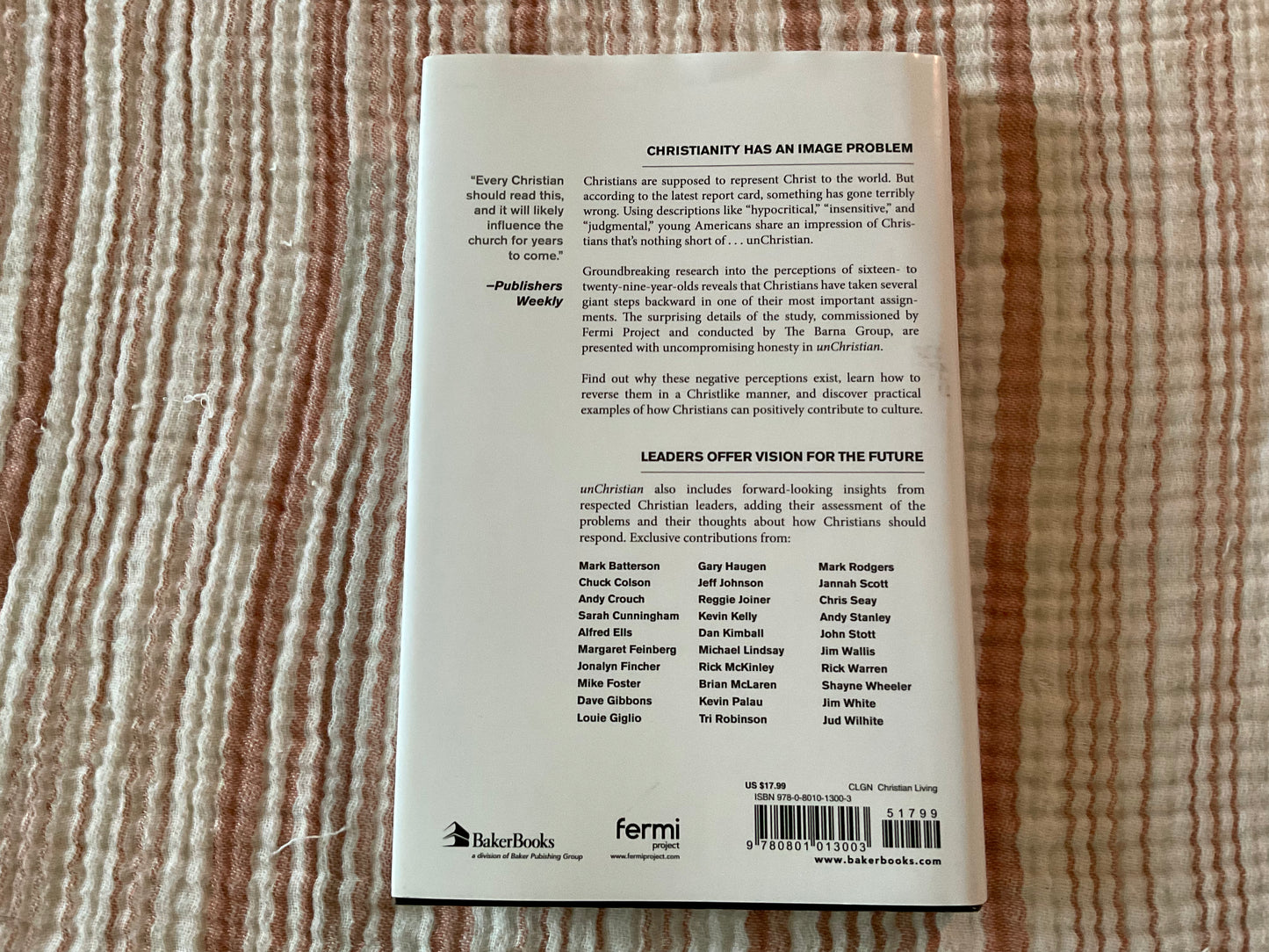 Unchristian by David Kinnaman
