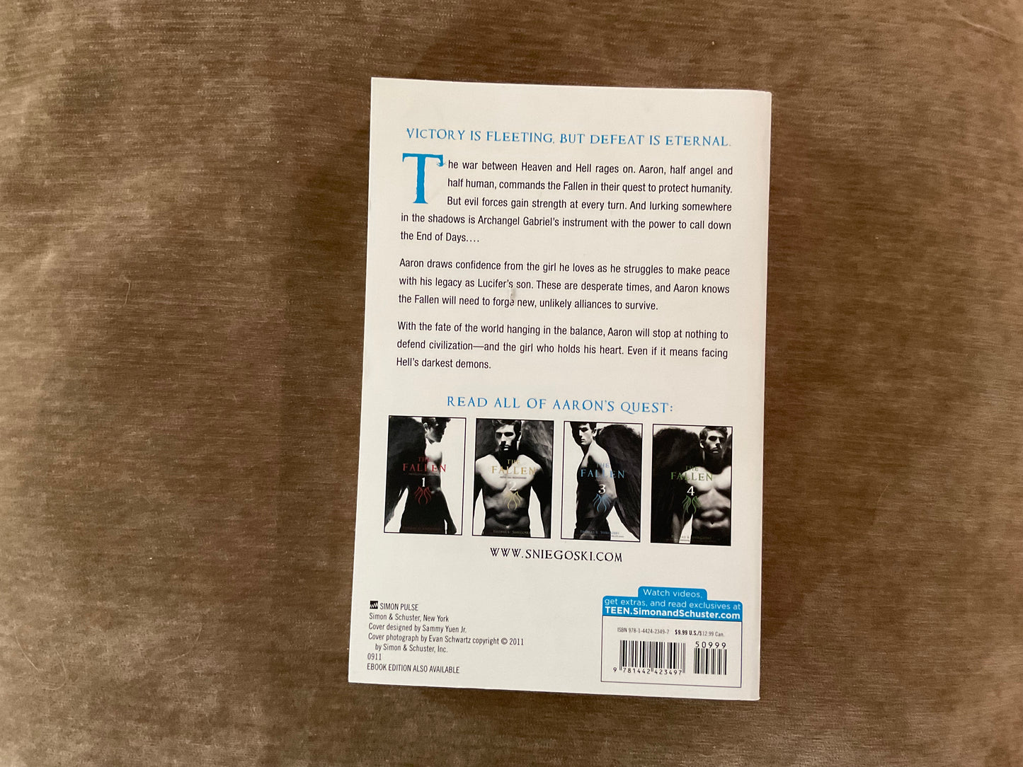 The Fallen: End of Days (#3) by Thomas E. Sniegoski