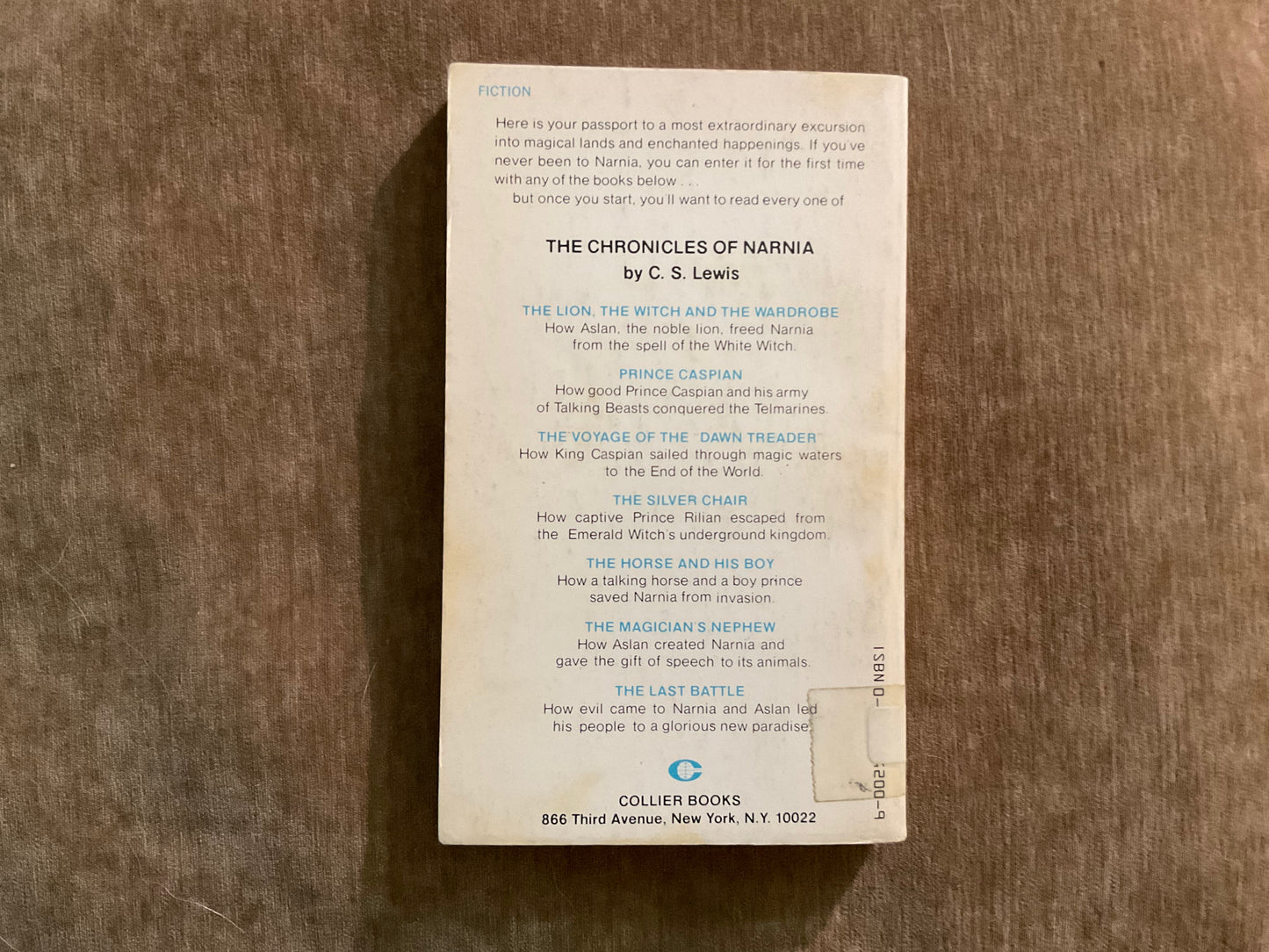 The Horse and His Boy by C.S. Lewis