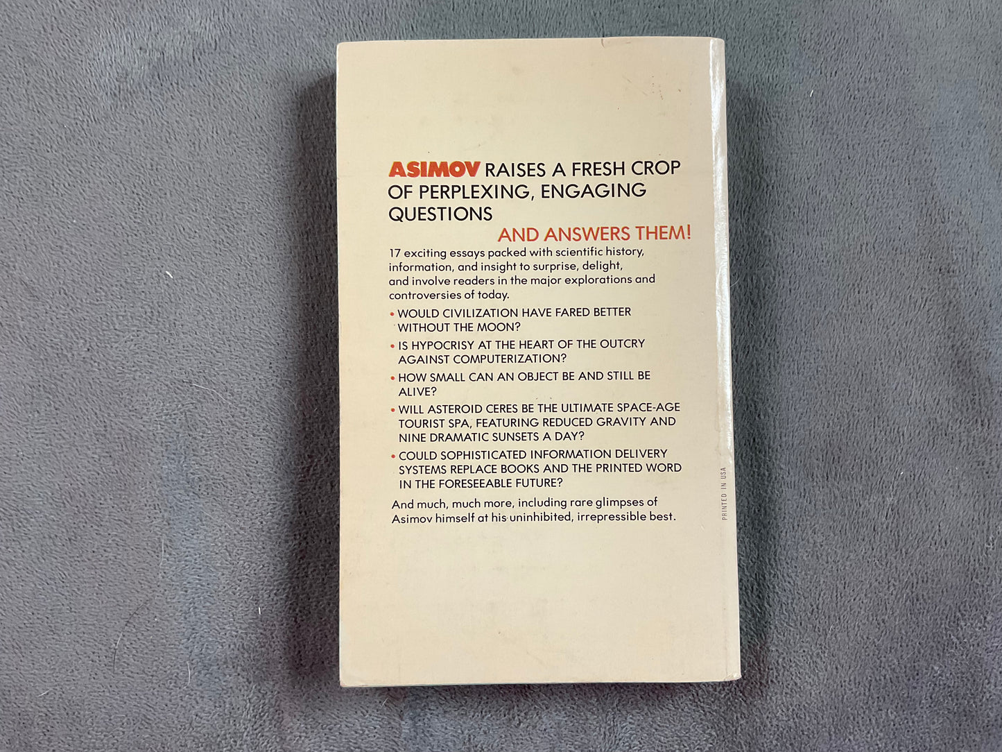 Tragedy of the Moon by Isaac Asimov