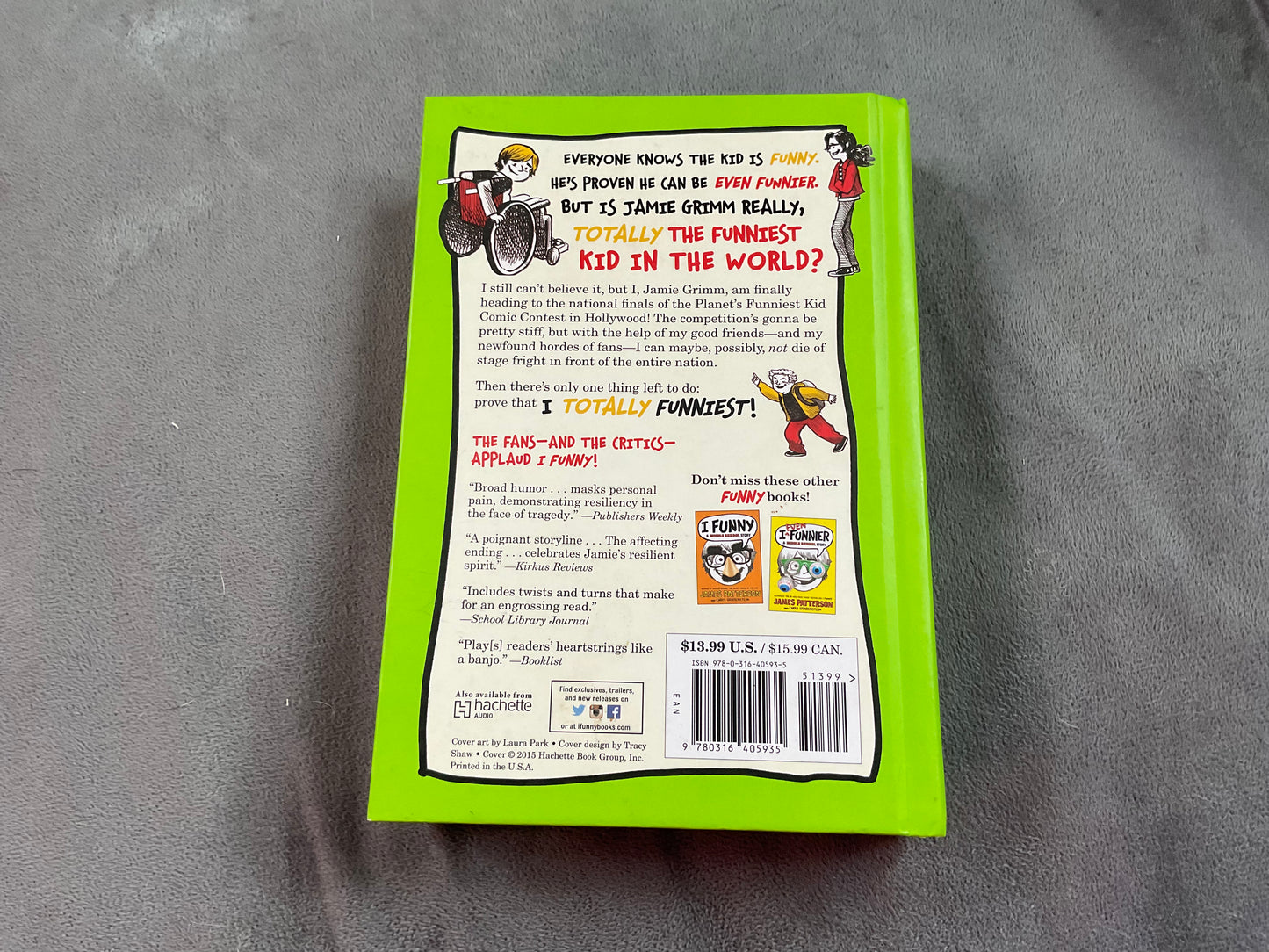 I Totally Funniest by James Patterson