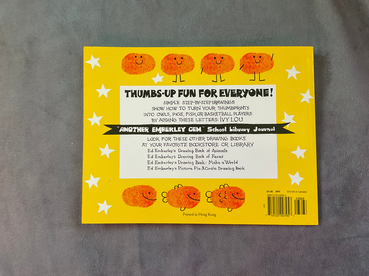Ed Emberley’s Great Thumbprint Drawing Book