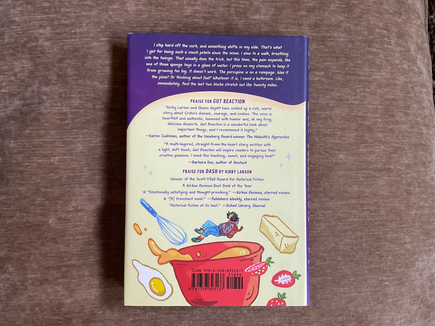 Gut Reaction by Kirby Larson & Quinn Wyatt