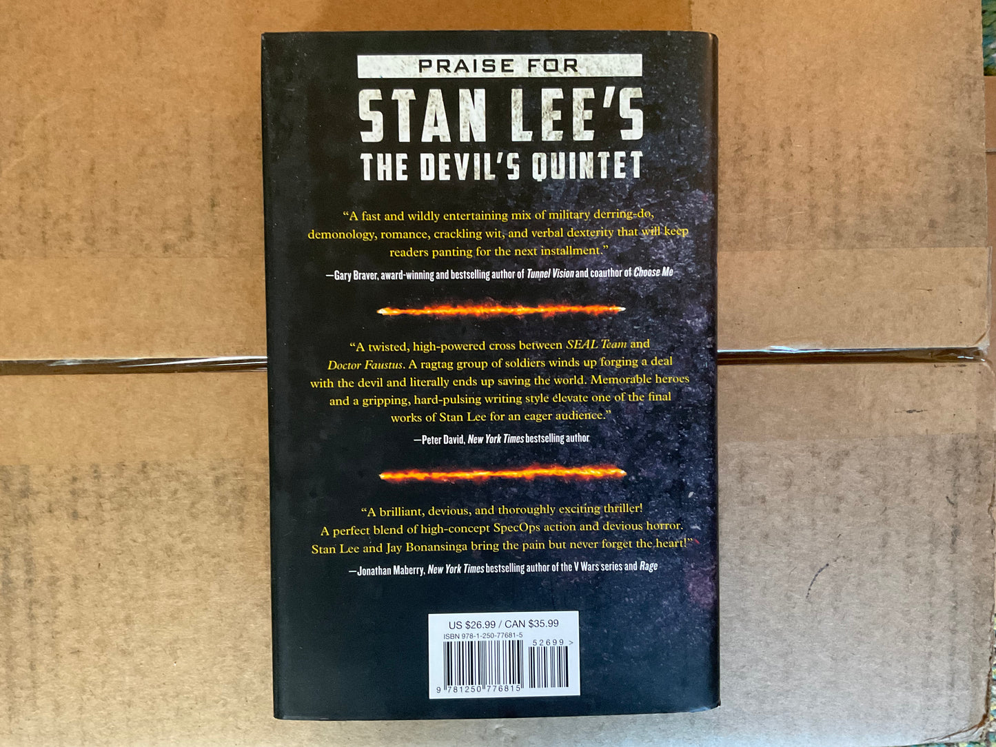 The Armageddon Code (Stan Lee’s The Devil’s Quintet #1) by Jay Bonansiga and Stan Lee