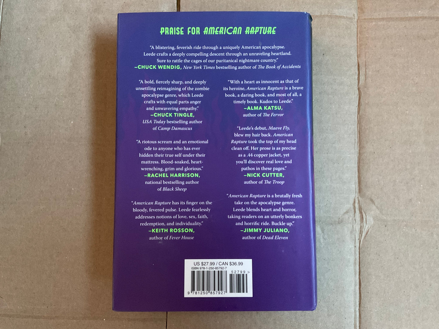 American Rapture by CJ Leede