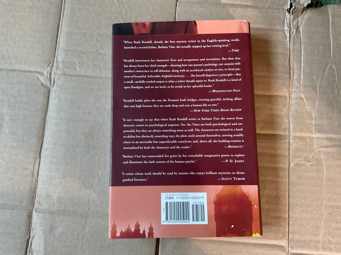 The Blood Doctor by Barbara Vine