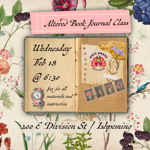 Altered Book Journal Class