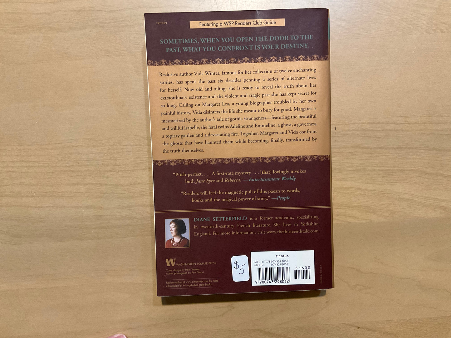 The Thirteenth Tale by Diane Setterfield