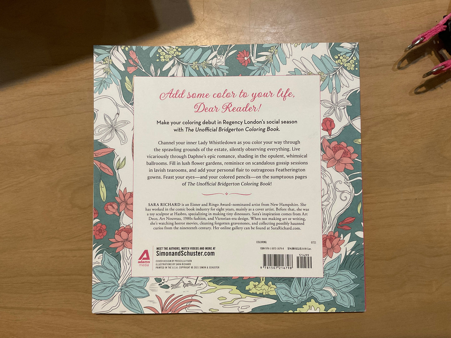 The Unofficial Bridgerton Coloring Book
