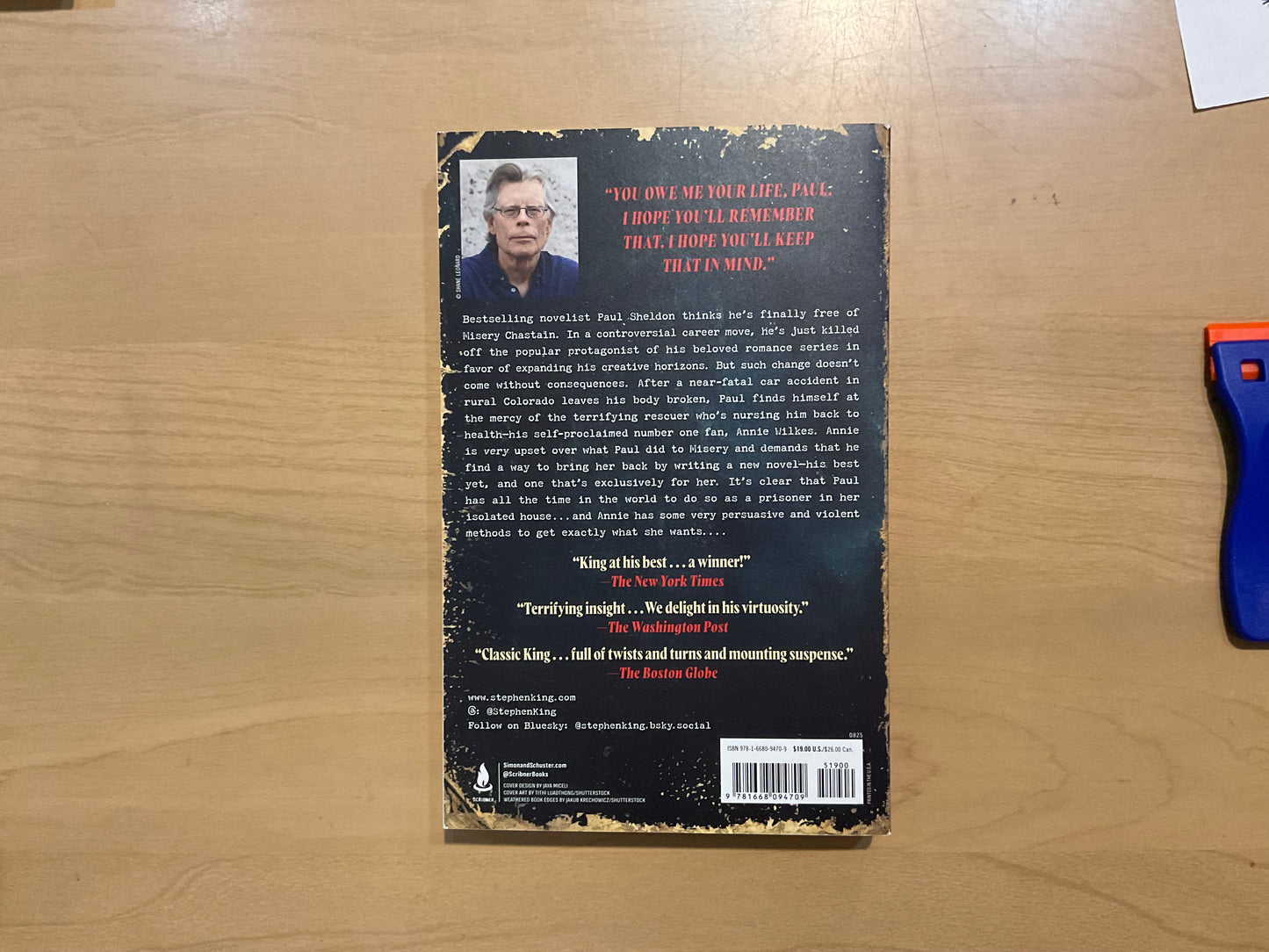 Misery by Stephen King