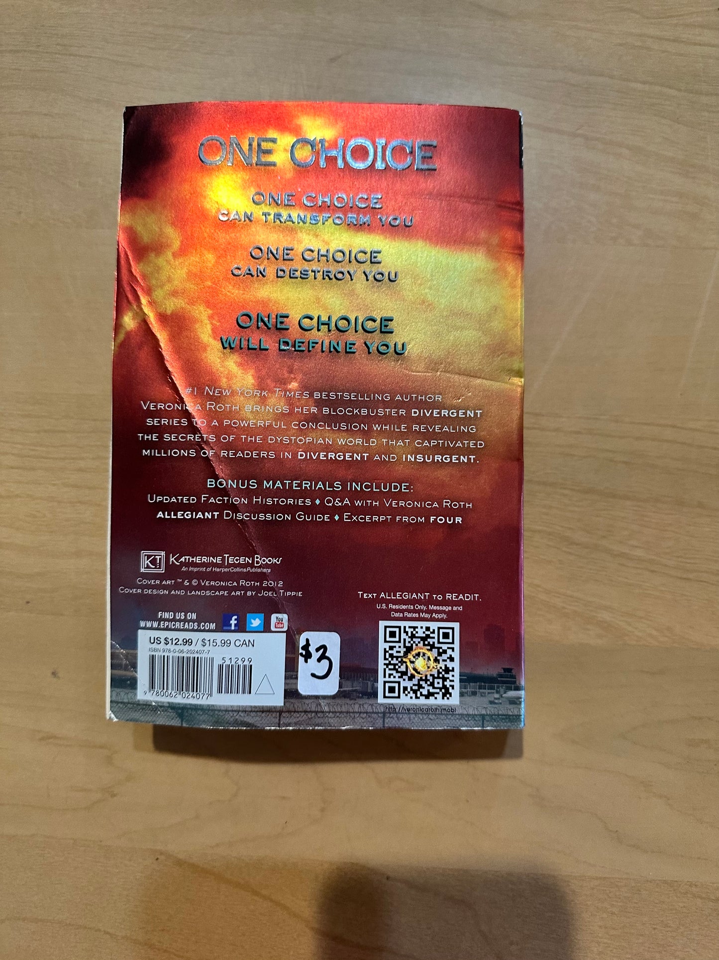 Allegiant by Veronica Roth