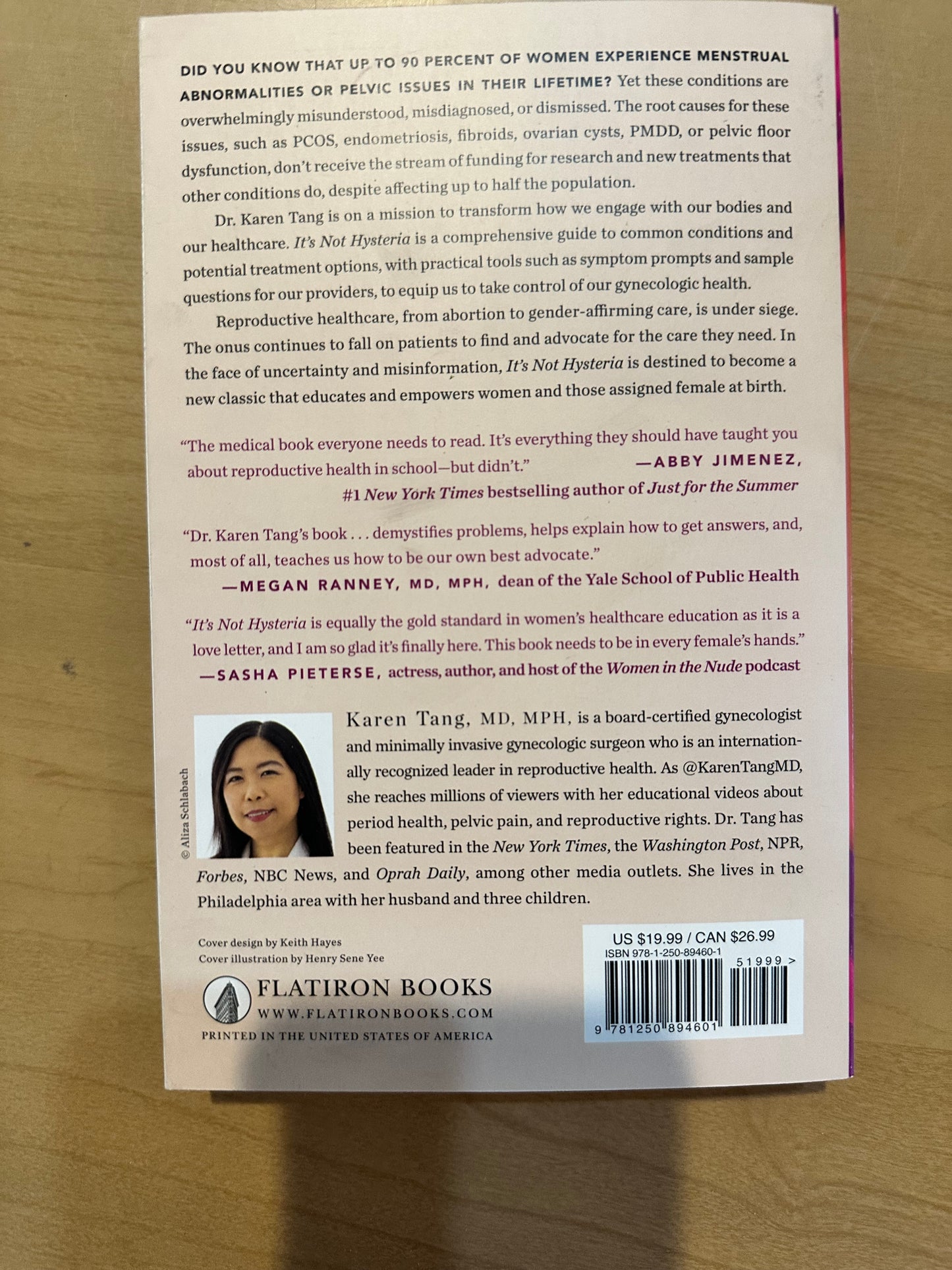 It's Not Hysteria by Karen Tang, MD, MPH