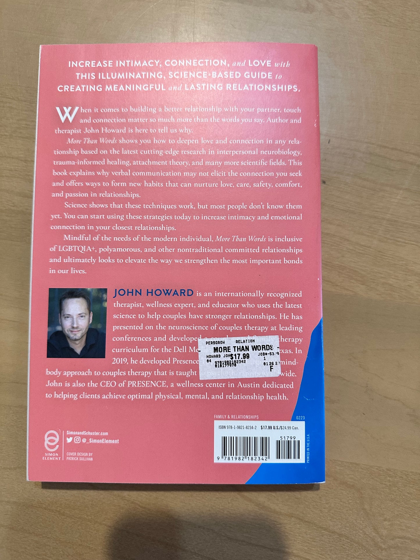 More Than Words by John Howard, LMFT