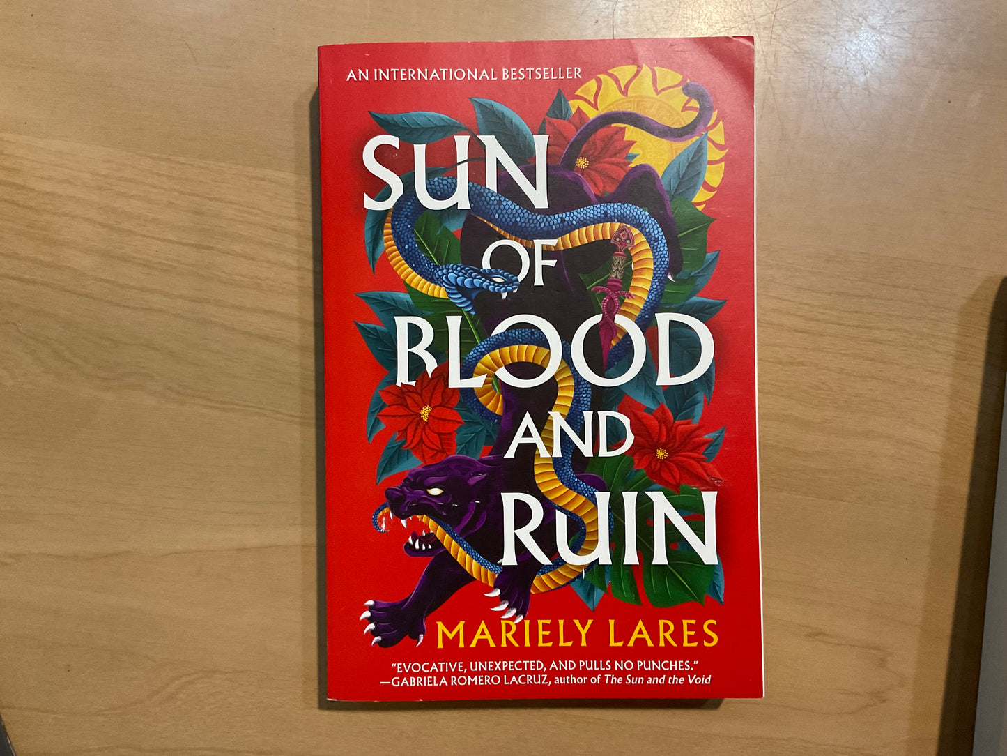Sun of Blood and Ruin by Mariely Lares