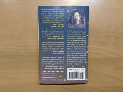 Leave Society by Tao Lin