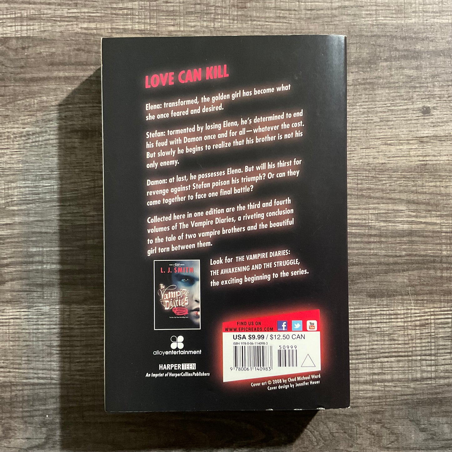 The Vampire Diaries: The Fury and Dark Reunion by L. J. Smith