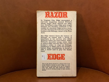 Edge #32: The Frightened Gun by George G. Gilman