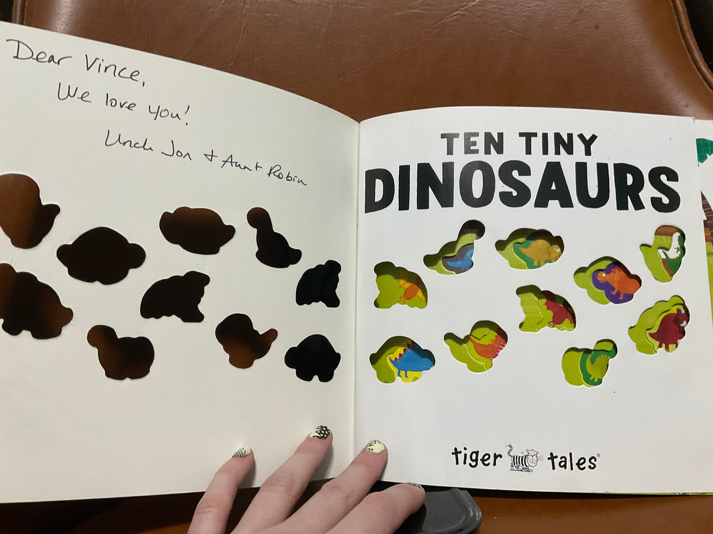 Ten Tiny Dinosaurs by Clare Fennell