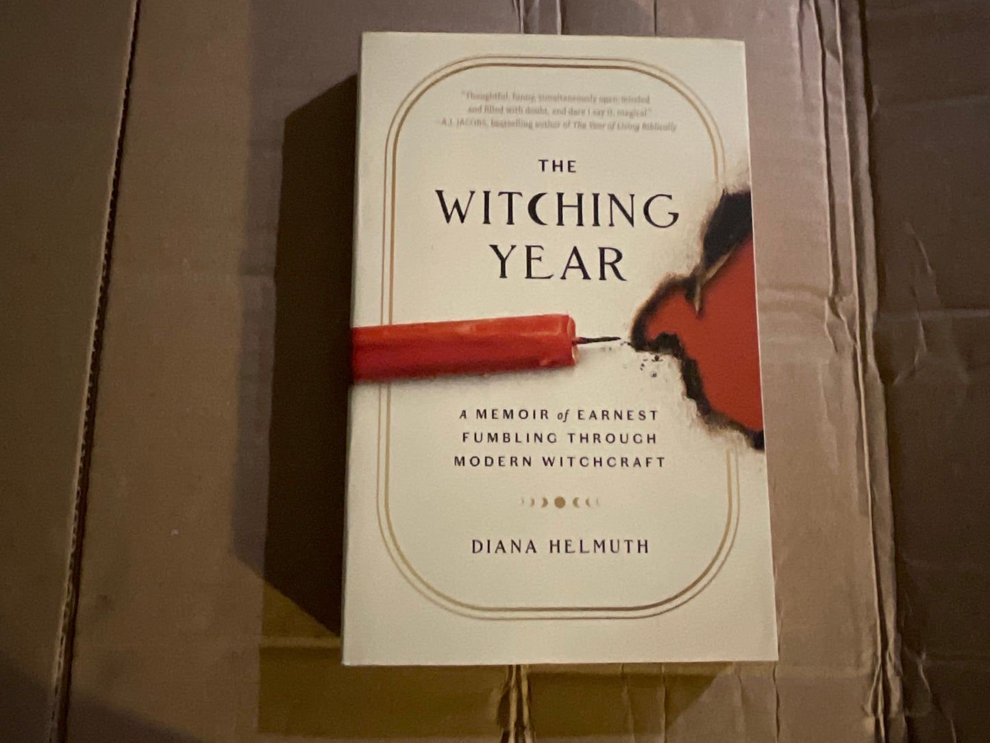 The Witching Year: A Memoir of Earnest Fumbling Through Modern Witchcraft by Diana Helmuth