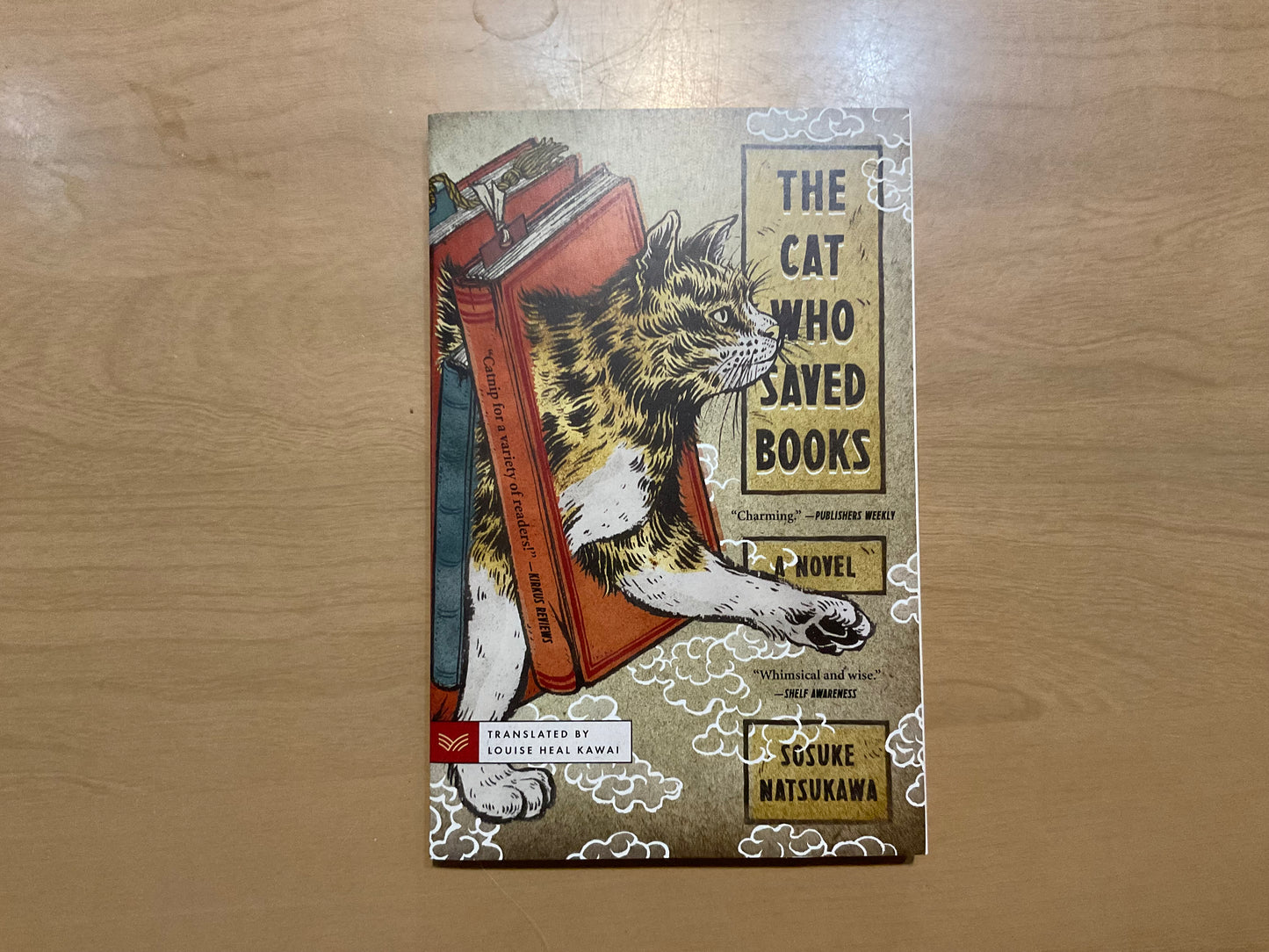 The Cat Who Saved Books by Sosuke Natsukawa