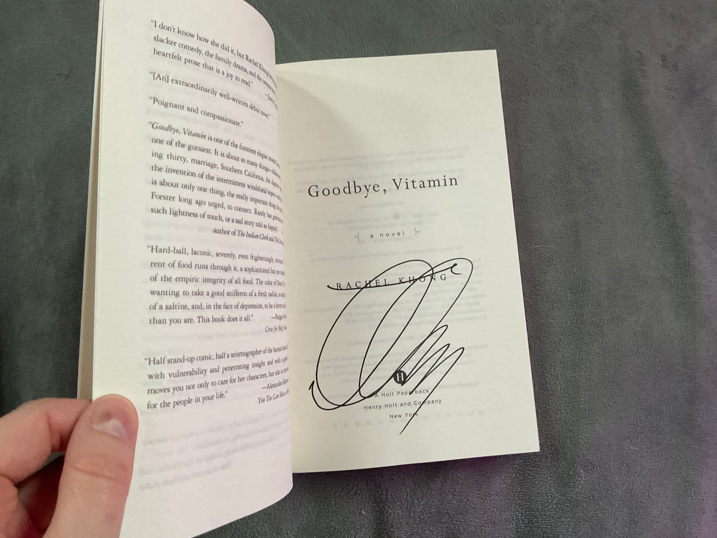 Goodbye, Vitamin by Rachel Khong