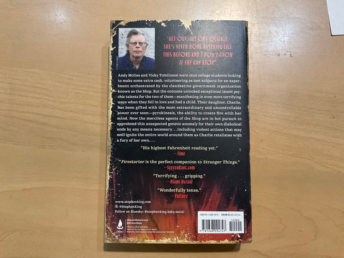Fire-Starter by Stephen King