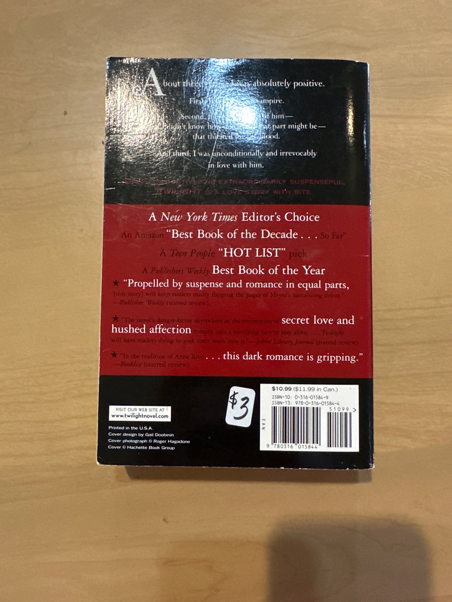 Twilight by Stephanie Meyer