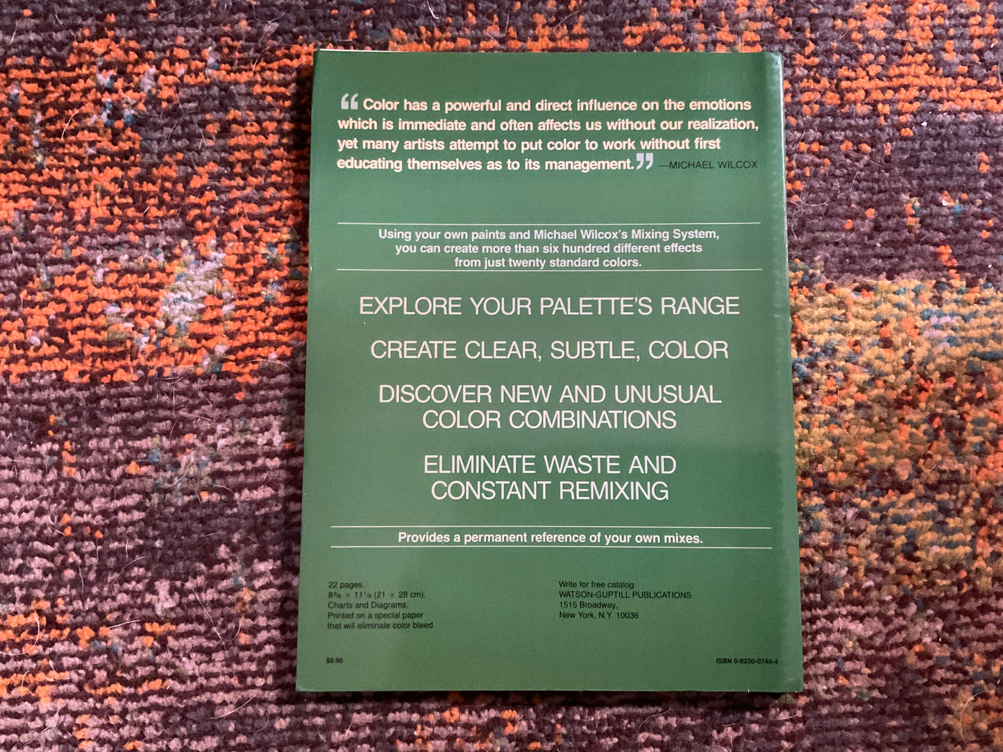 Color Mixing System for Watercolors by Michael Wilcox