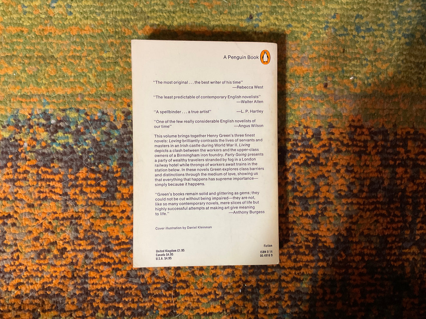 Loving, Living, Party Going: Three novels by Henry Green