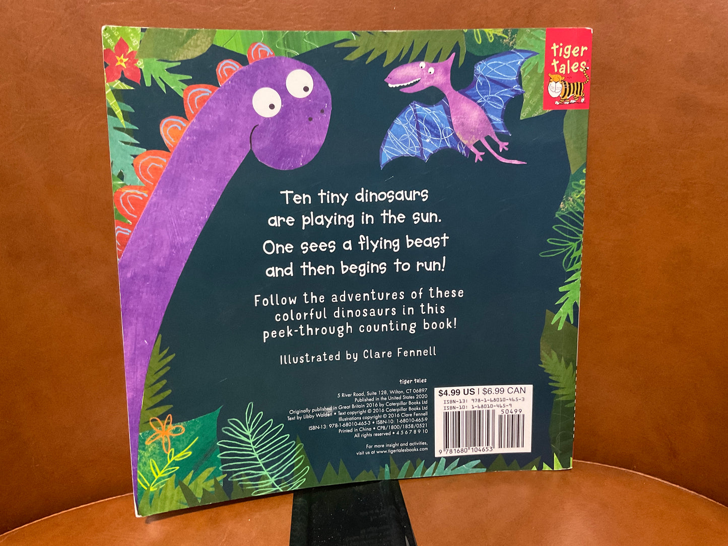 Ten Tiny Dinosaurs by Clare Fennell