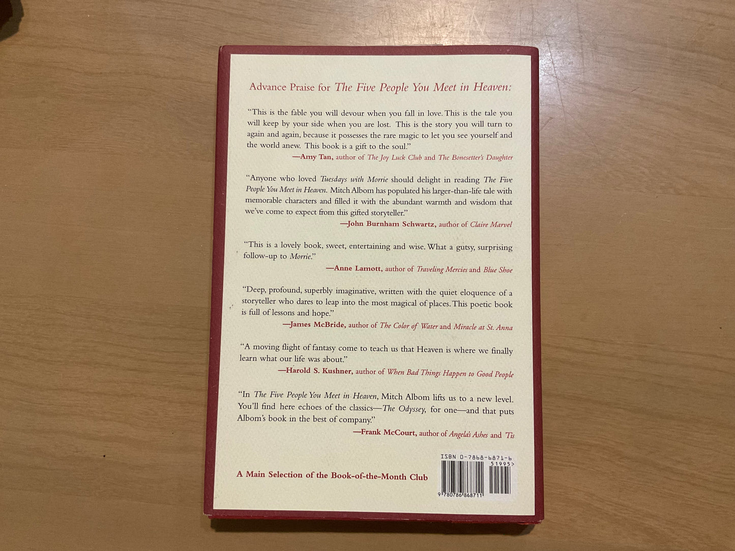 The Five People You Meet in Heaven by Mitch Albom