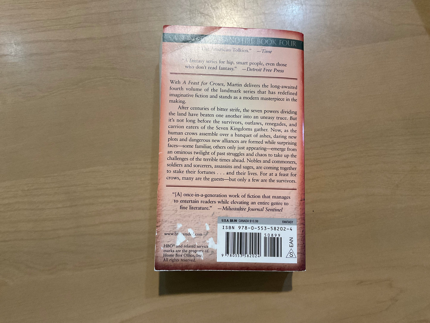 Feast of Crows by George R. R. Martin