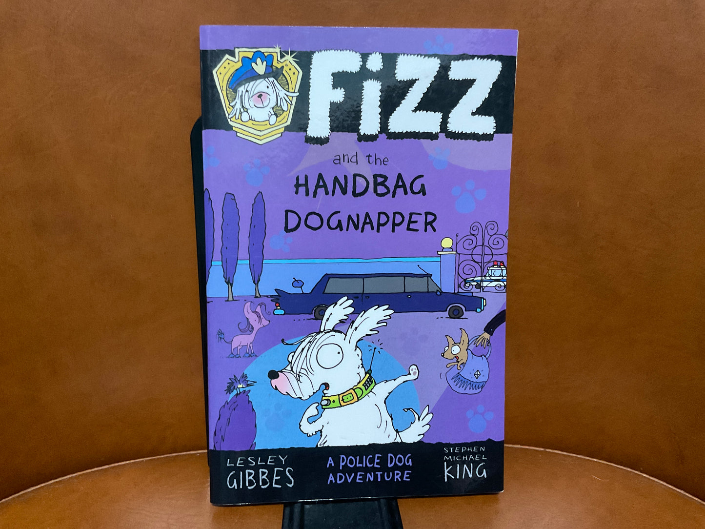 Fizz and the Handbag Dognapper Thief by Lesley Gibbs and Stephen Michael King