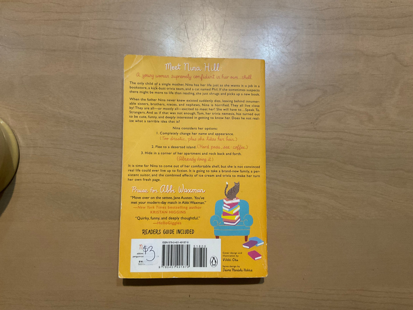 The Bookish Life of Nina Hill by Abbi Waxman
